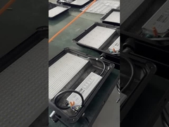 50ワットLED太陽光灯 IP65 全黒モノ結晶シリコン太陽光パネル