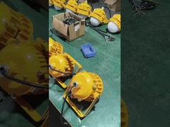 危険な場所 照明 防爆 LED 防洪 鉱山 黄色 グレー