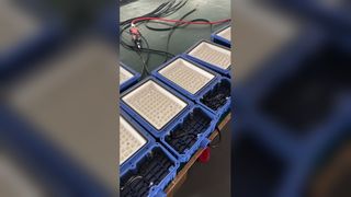 AC85-265V 3000K-6500K 120lm/W効率の高輝度LED街路灯