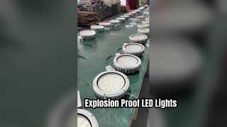 油田、石油化学掘削、化学企業向け IP65 100W LED 防爆ライト
