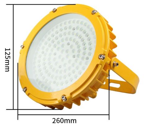 100W IP66 アルミニウム合金 LED 投光灯 危険場所のための爆発防止照明装置