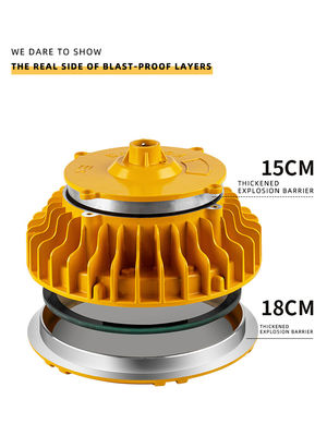 100W IP66 アルミニウム合金 LED 投光灯 危険場所のための爆発防止照明装置