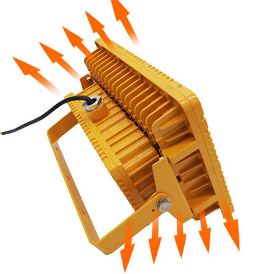 IP66定格とアルミニウム合金構造を備えた、危険場所向けの180W防爆型ハイベイライト