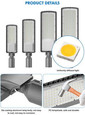高明るさ AC85-265V 3000K から 6500K LED道路照明 高速道路 市街 駐車場