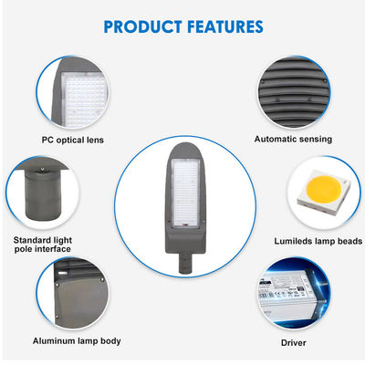SMD 3030 IP66 3000K から 6500K 高ルメン LED 路灯 駐車場,高速道路