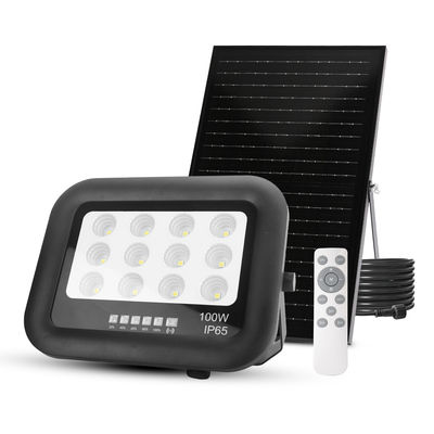 アウトドアガーデン Ip65 ABS 温熱ガラス 太陽光ランプ フロッドライト 100w LED 太陽光洪水ライト