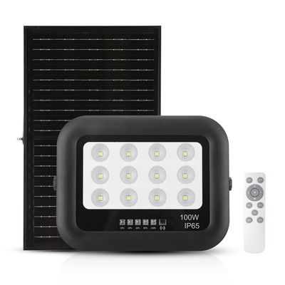 アウトドアガーデン Ip65 ABS 温熱ガラス 太陽光ランプ フロッドライト 100w LED 太陽光洪水ライト