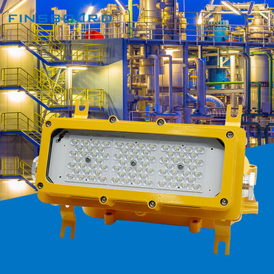 IP65防水地下鉄トンネルケーブル通路ベルト回廊照明アルミニウム50W LED防爆ライト