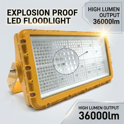 600W 防爆LED 防洪灯 IECEx 緊急 バッテリーバックアップ 72000lm IP67 銅のないアルミニウム 海洋照明