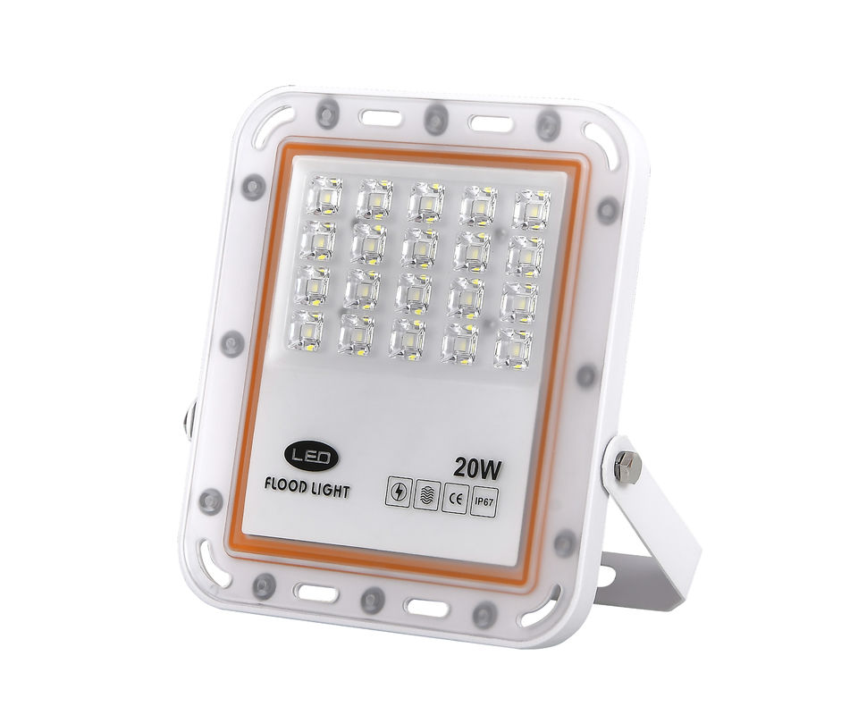 6500K ブラケット取り付け LED フラッドライト 100W-200W 高出力 LED 屋外セキュリティ照明用