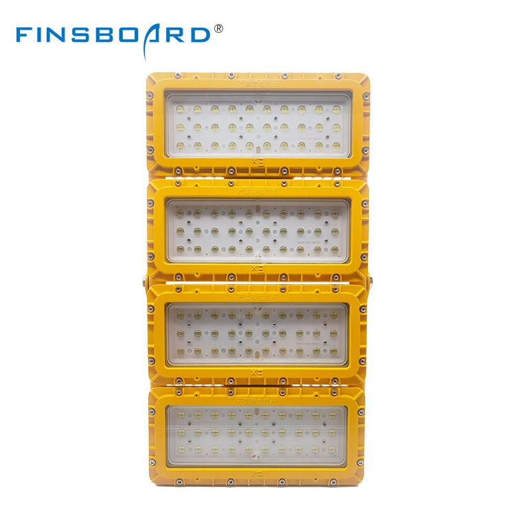 600WLED 防爆水路灯 15°超狭いヘリコプターヘリコプター CAP 437 IECEx IP66 鋳型アルミ ADC12