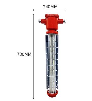 2700K-6500K LED 爆発防止線形光耐腐食性 WF2 評価