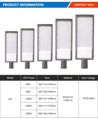 屋外防水 Ip66 鋳造型 アルミ 路灯 SMD2835 LED