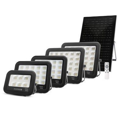 高輝度LEDソーラーライト リモコン アルミニウム IP67防水 100W 200W 300W 400W 500W